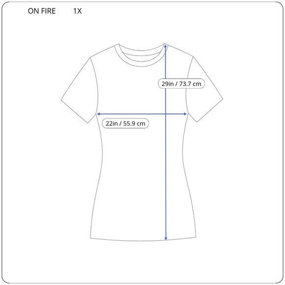 On Fire Womens Top 1X Plus Tee Boho Faith Dream Believe Achieve Pink PIN37E - Picture 2 of 7